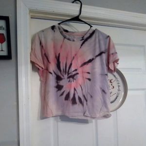 Tye dye Hollister crop top